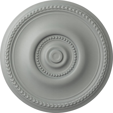 Ekena Millwork Raynor Ceiling Medallion (Fits Canopies up to 6"), 20 5/8"OD x 1 3/8"P, Primed White CM20BE